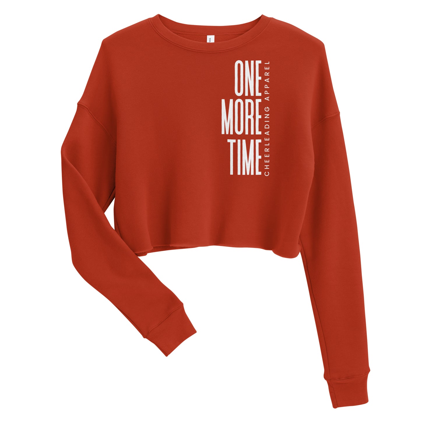 OMT Crop Sweatshirt with Stack Logo