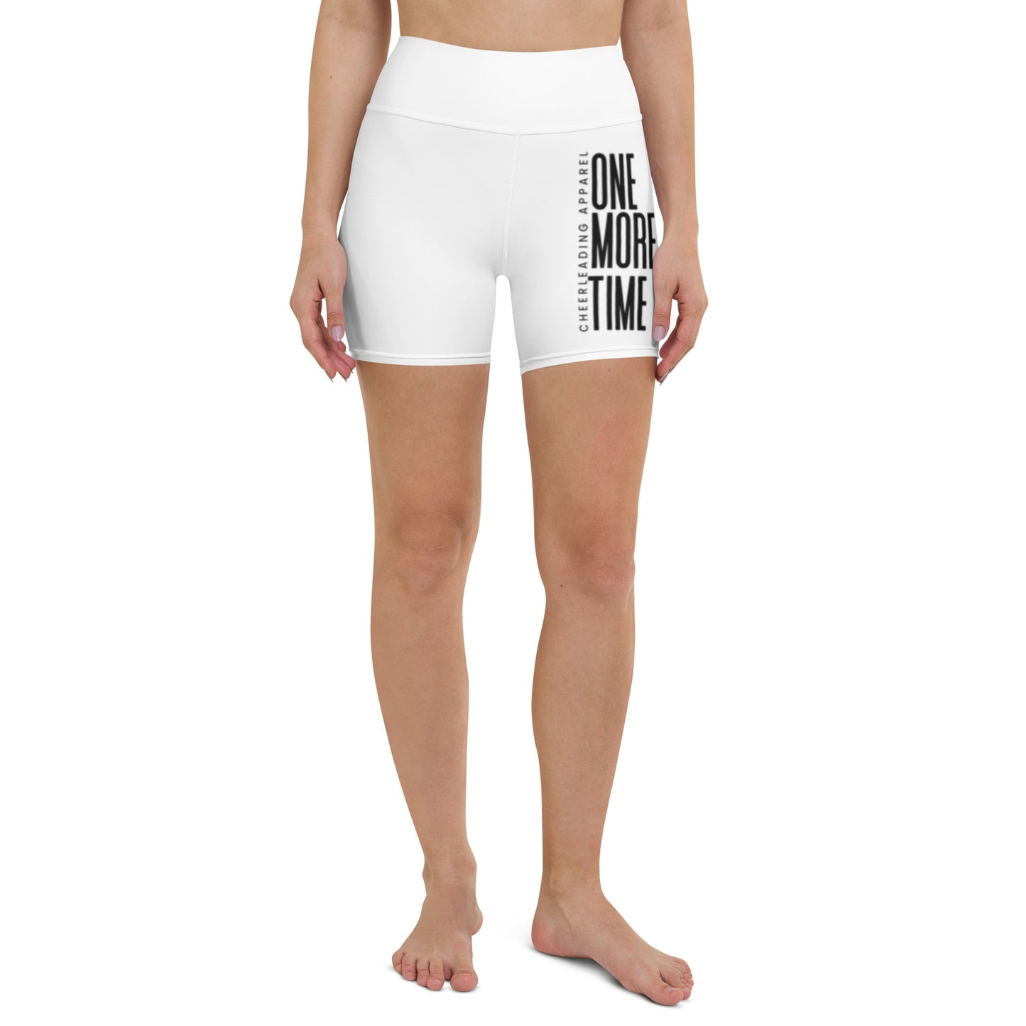 OMT White High Rise Shorts