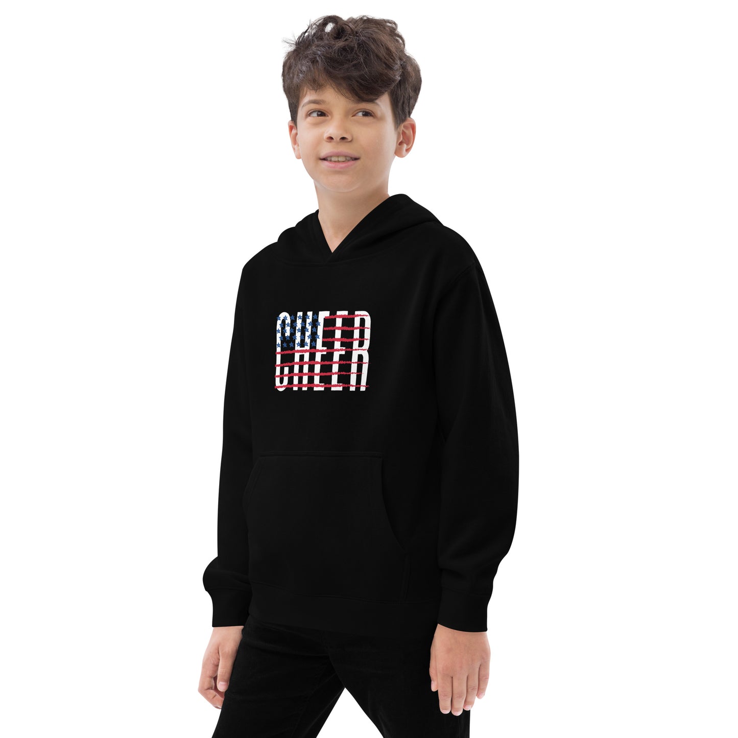 OMT Kids USA fleece hoodie