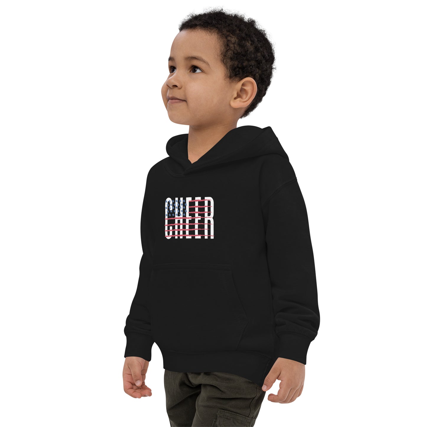 Kids USA Flag Cheer Hoodie