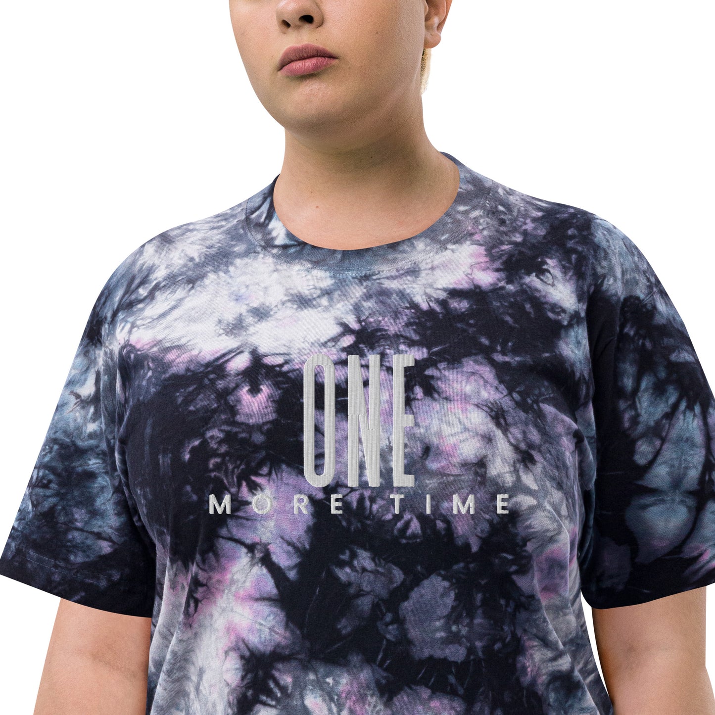 OMT Embroidered Tie-dye Shirt