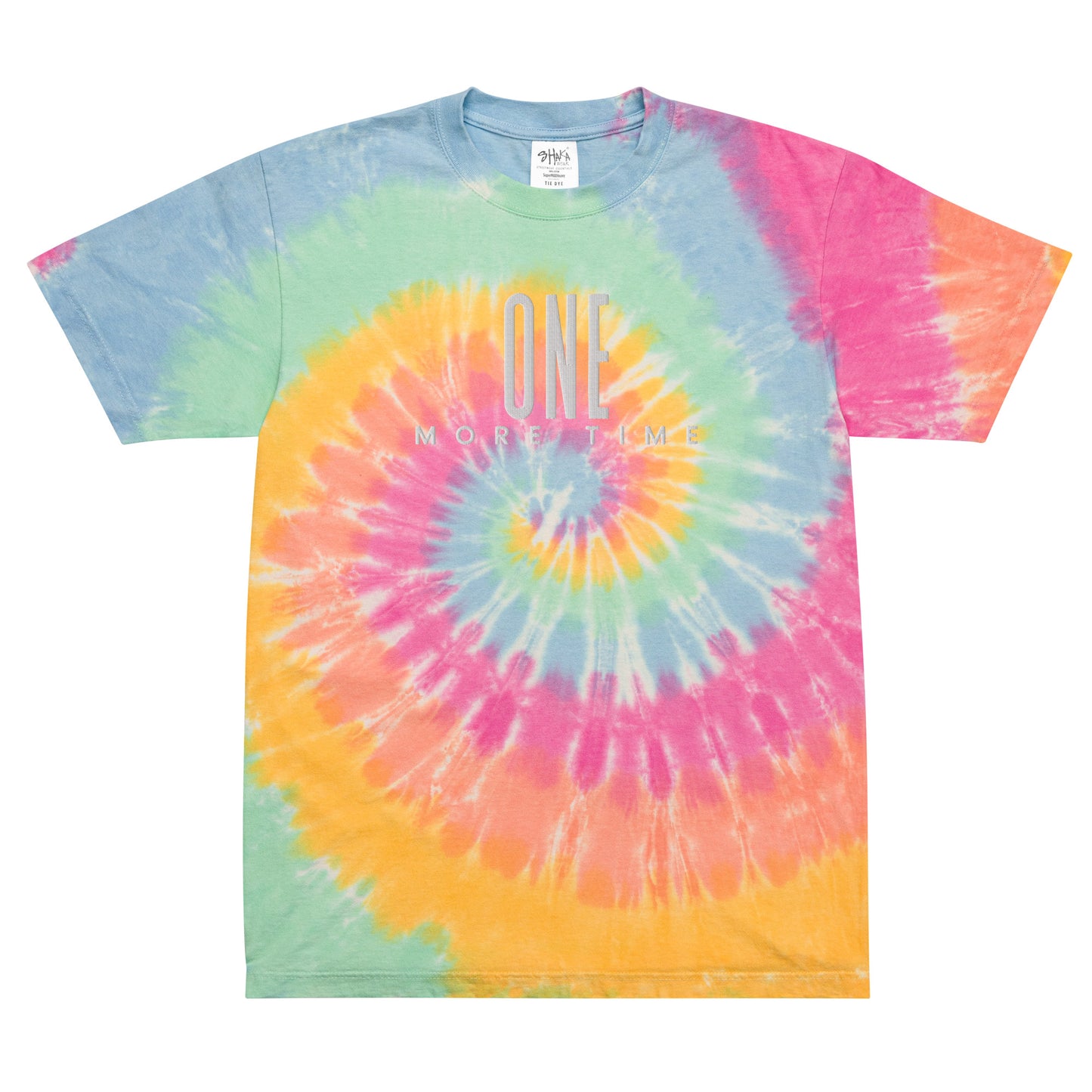 OMT Embroidered Tie-dye Shirt