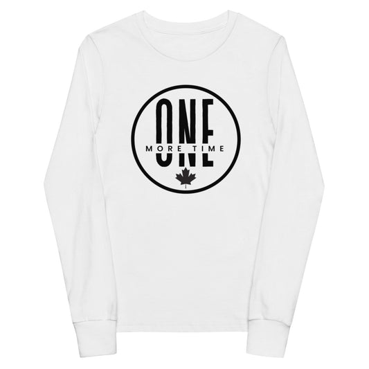 Youth Long Sleeve Canadian Logo Shirt